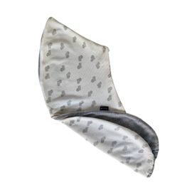 Coussin D'allaitement Et De Grossesse 3en1 Multirelax C?urs/Gris