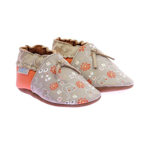 Chaussons Bébé Valley Nap Gris Clair