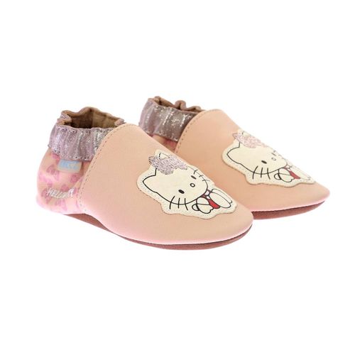 Chaussons Bébé Kittystand Rose Clair