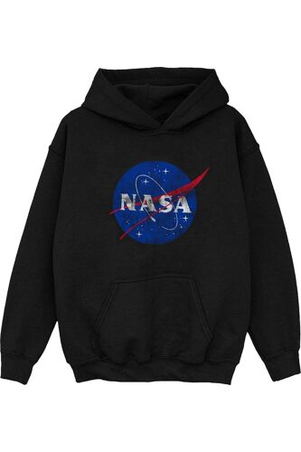 Sweat À Capuche Coton Nasa Noir
