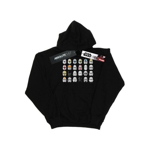 Sweat À Capuche Coton Star Wars Troopers Noir