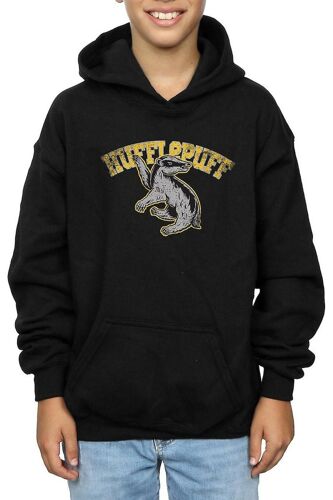 Sweat À Capuche En Coton Peigné De Qualité Supérieure Harry Potter Noir