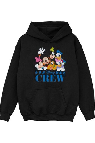 Sweat À Capuche Friends Coton Disney Noir