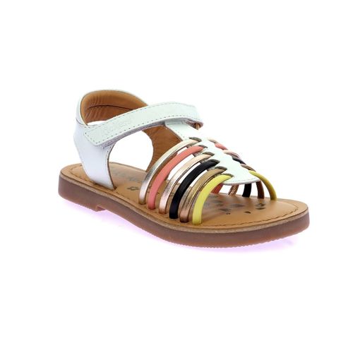 Chaussures Sandales Enfant Kick Prella Blanc Multico