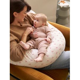 Coussin D'allaitement + Housse De Protection Bio Collection Cherry