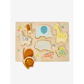 Puzzle chunky Jungle en bois FSC® multicolore