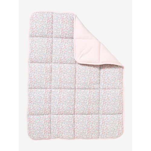 Tapis Fond De Parc Rose/Fleurs