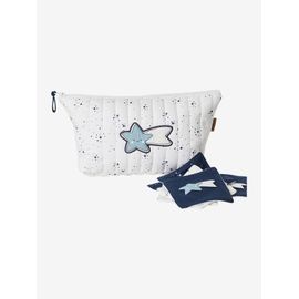 Trousse De Toilette Enfant En Coton Écru