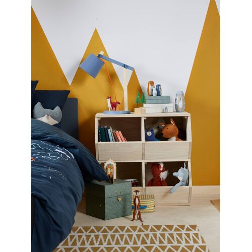 Meuble 4 bacs Toys bois