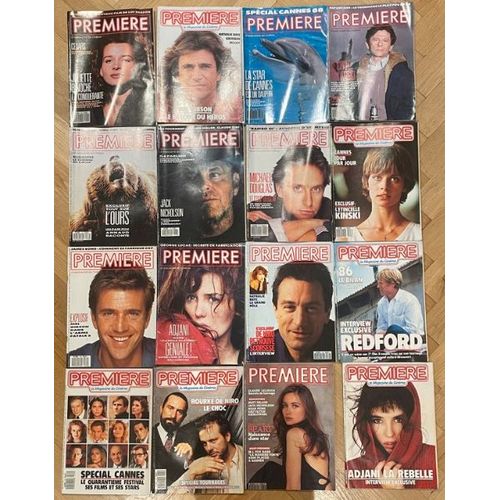 30 Magazines Première + 2 Studio + 1 Best 1987 1988 1989 1990 1991