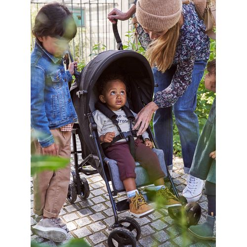 Poussette-Canne Multiposition Vertbaudet Facilcity 2 Noir/Gris