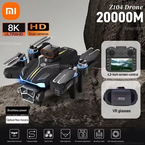 Drone Xiaomi Z104 8k Écran 4.5" Brushless Gps Wifi Retour Auto 20000m-Xiaomi