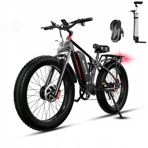 Véhicule Électrique Duotts S26 1500 W 55 Km/H Samsung Batterie 20 A 26*4,0 Avec Application