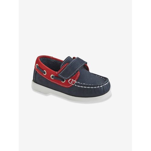 Chaussures Bébé Bateau En Cuir Marine