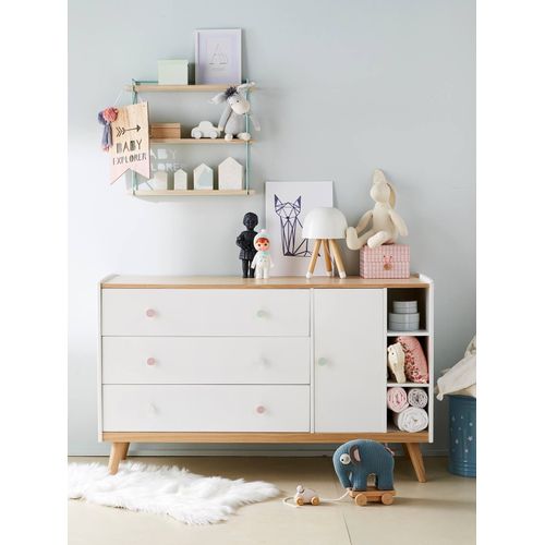 Commode Xl Ligne Confetti Blanc
