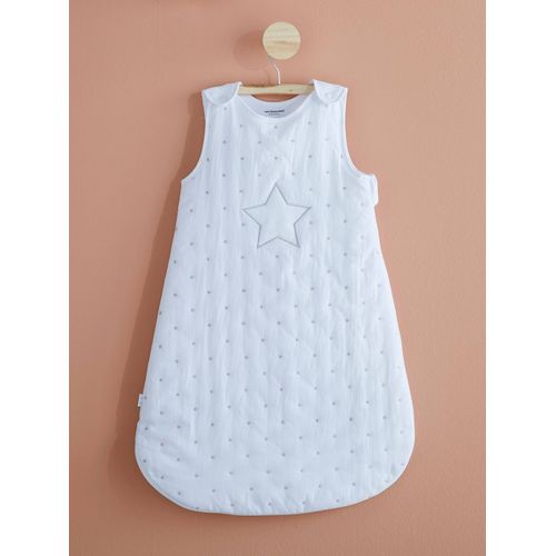 Gigoteuse Sans Manches Pluie D'etoiles Blanc Imprimé