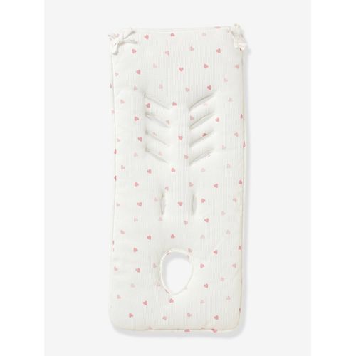 Protection Réversible Pour Assise De Poussette Imprimé Coeurs