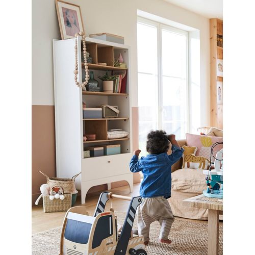 Etagère À Langer 2 En 1 Ligne Nougatine Blanc - Bois