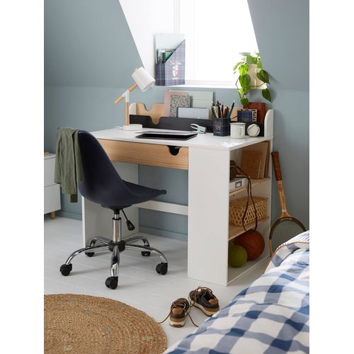 Bureau Enfant School Blanc - Bois
