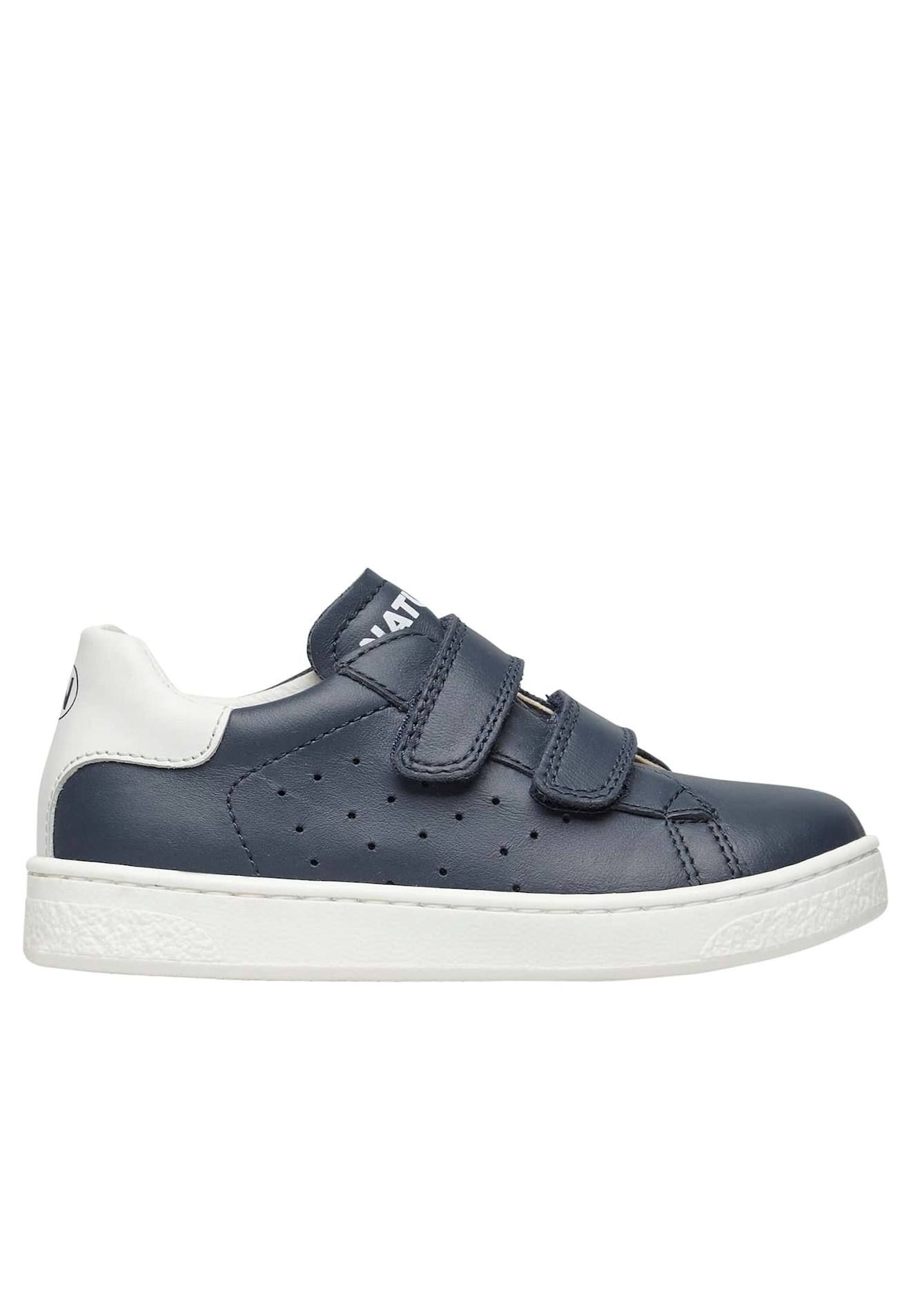 Baskets En Cuir Hasselt 2 Vl. Marine