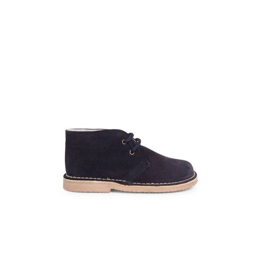 Desert Boots Bottines Chukka Lacets Enfants Bleu Marine