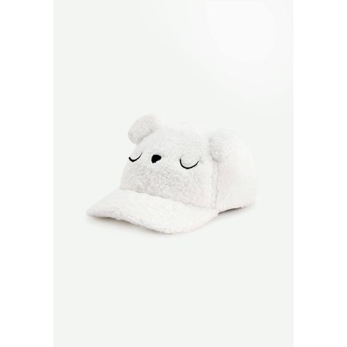 Casquette Bébé En Sherpa Charlie Ecru