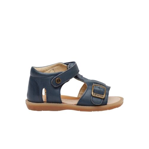 Sandales En Cuir Scratch Quarzo Marine