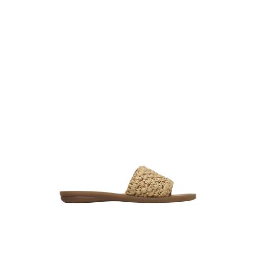 Chaussons En Tissu Cort Beige