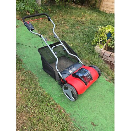 Einhell Tondeuse à gazon manuelle sans fil GE-HM 18/38 Li