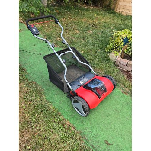 Einhell Tondeuse à gazon manuelle sans fil GE-HM 18/38 Li