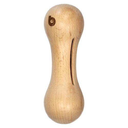 Hochet Bois Bébé Naturel Sonore Bois Naturel