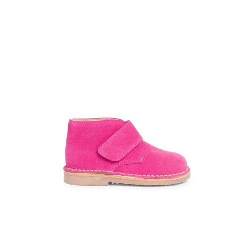 Bottines Chukka En Cuir Suédé Scratch Fucsia