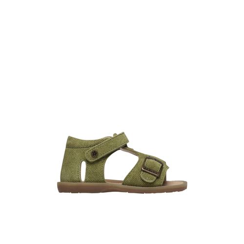 Sandales En Suède Quarzo Vert