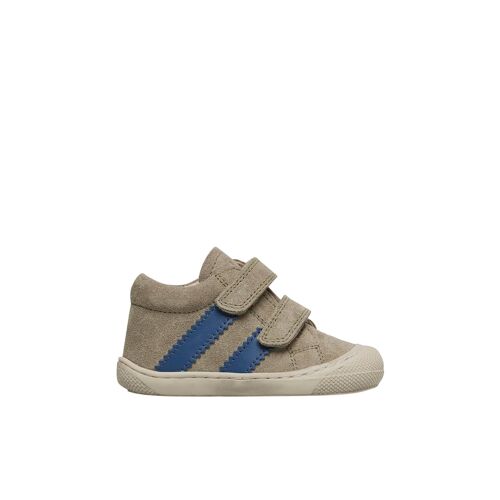 Chaussures Premiers Pas En Cuir Et Suède Macks 2 Vl Beige