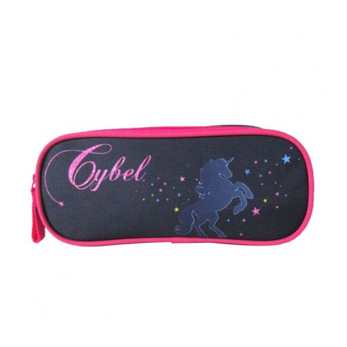 Trousse Scolaire Rectangulaire Cybel Bleu