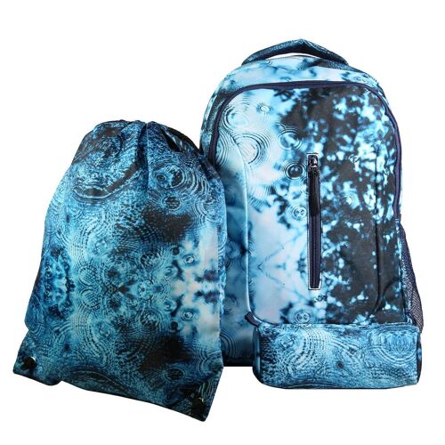 Set De Sac À Dos, Sac Gym Et Trousse Multicolore