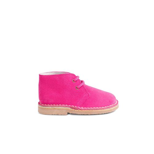 Desert Boots Bottines Chukka Lacets Enfants Fucsia