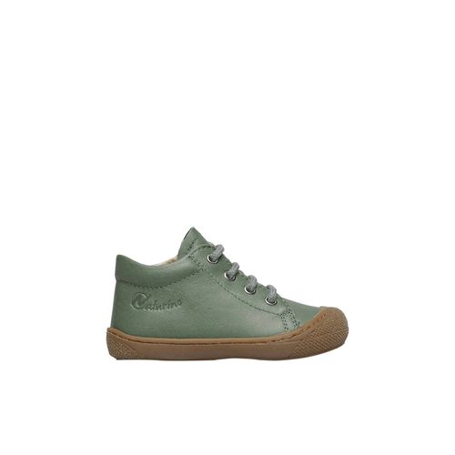 Chaussures Premiers Pas En Cuir Avec Fermetureclair Cocoon Zip Sage