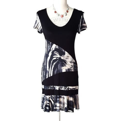 Robe My Design Taille 38 Noire Et Écrue État Neuf