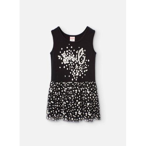 Robe Combinée Sans Manches Noir