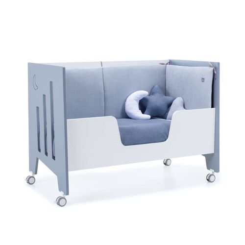 Lit Bébé Évolutif En Lit Enfant (4en1) Bleu
