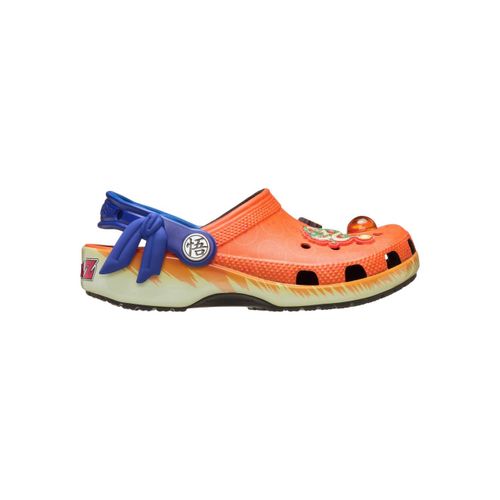 Chaussures Sabots Enfiler Orange Multi
