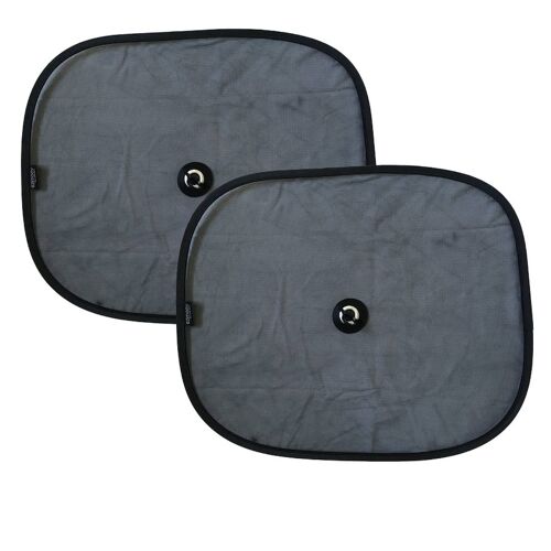 Lot De 2 Pare-Soleil À Ventouse Ezi Sun Stopper Noir