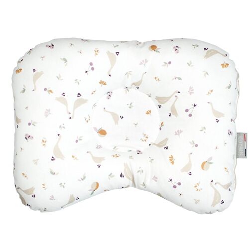 Coussin Cale-Tête Ergonomique En Coton Sidonia Sidonia, Beige, Écru, Blanc