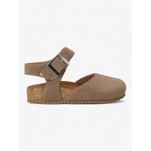 Sandalesastrid' Enfant En Cuir Vegan Beige
