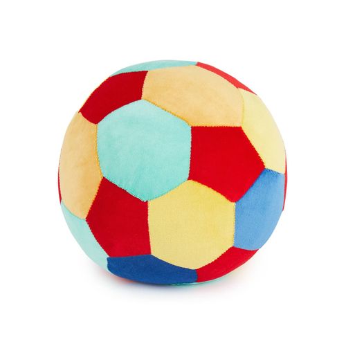 Balle D'éveil En En Tissu Avec Hochet Ø25 Cm Multicolore