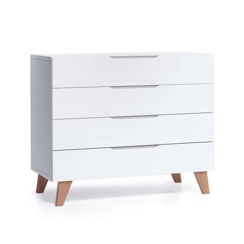 Commode Nordic Designe Pour Enfants (4 Tiroirs) Origin