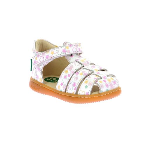 Sandales Kick Flo Blanc Imprime Festi Ete - 27