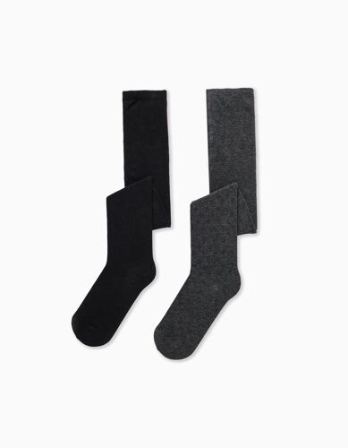 Pack 2 Collants Multicolore