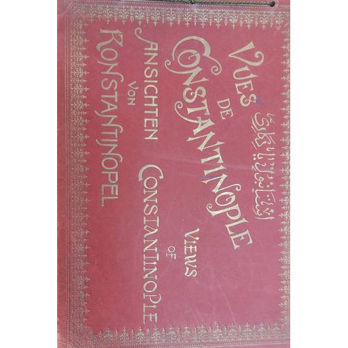 Vues De Constantinople- Carnet De 36 Photographies Noir Et Blanc - 1900 Environ